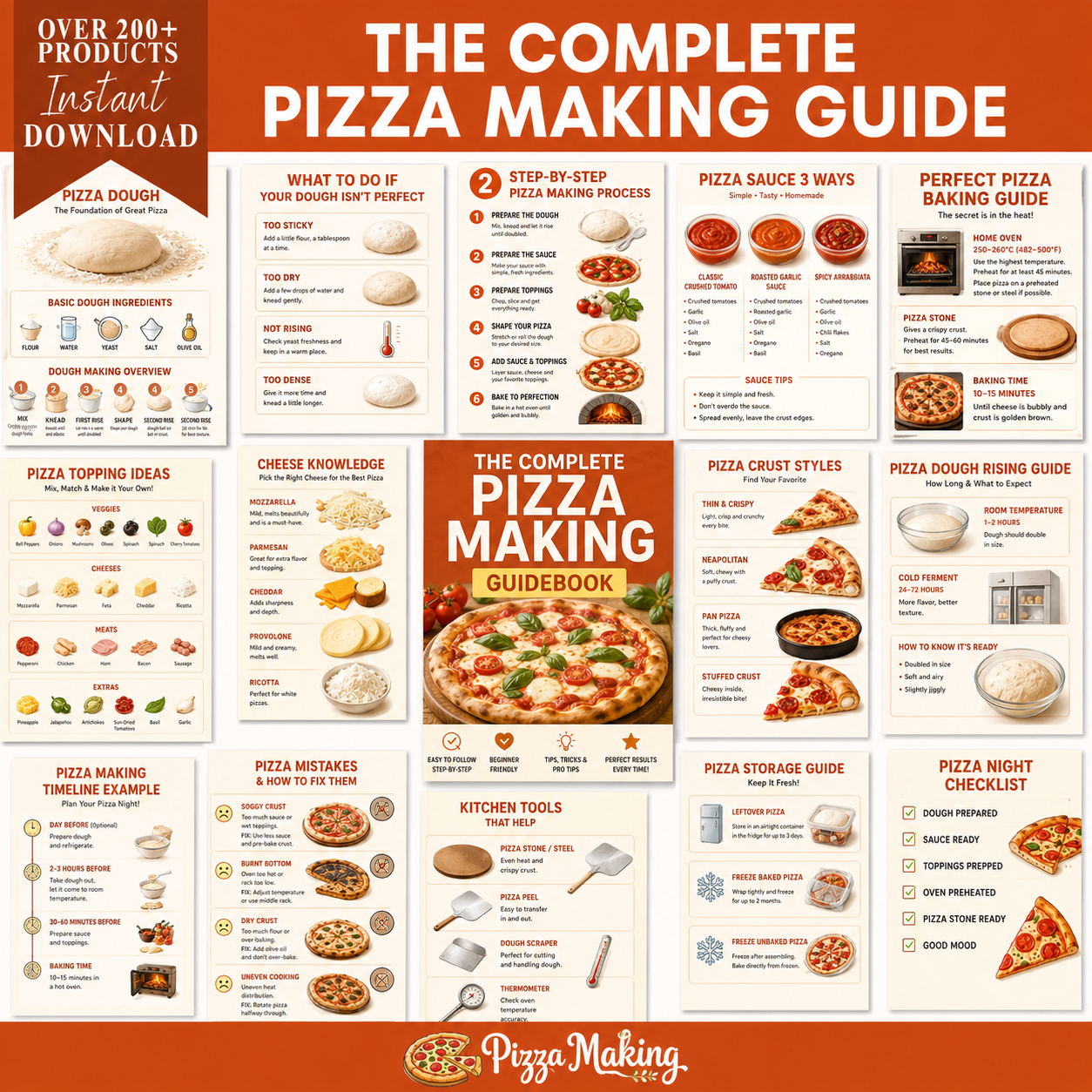 The Complete Pizza Making Guidebook