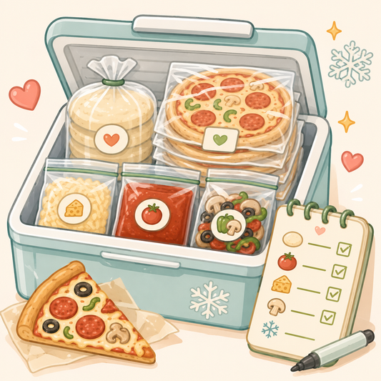 Homemade Pizza Freezer Guide