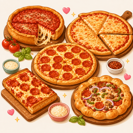 American Pizza Styles Recipe Pack